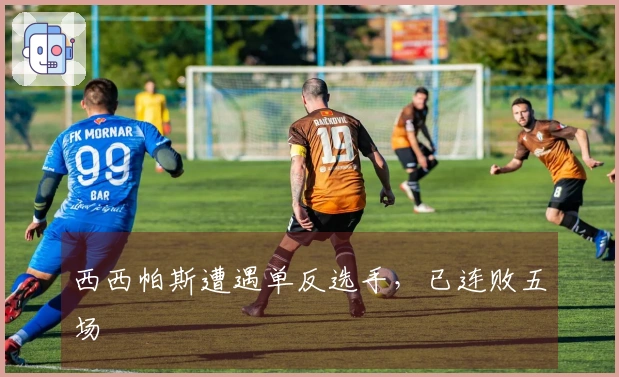 西西帕斯遭遇单反选手，已连败五场