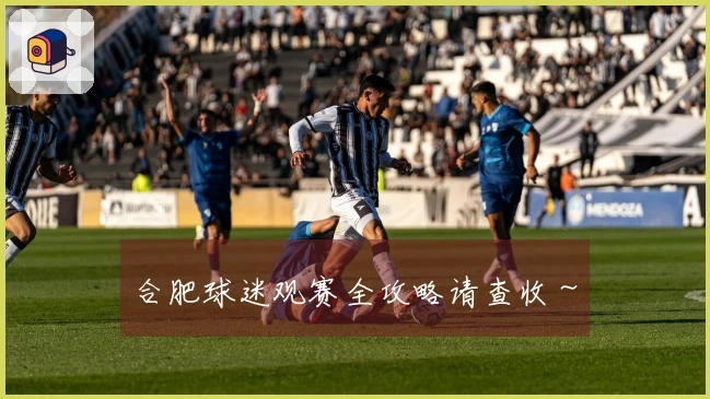 合肥球迷观赛全攻略请查收~