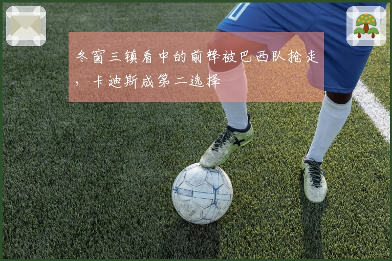 冬窗三镇看中的前锋被巴西队抢走，卡迪斯成第二选择